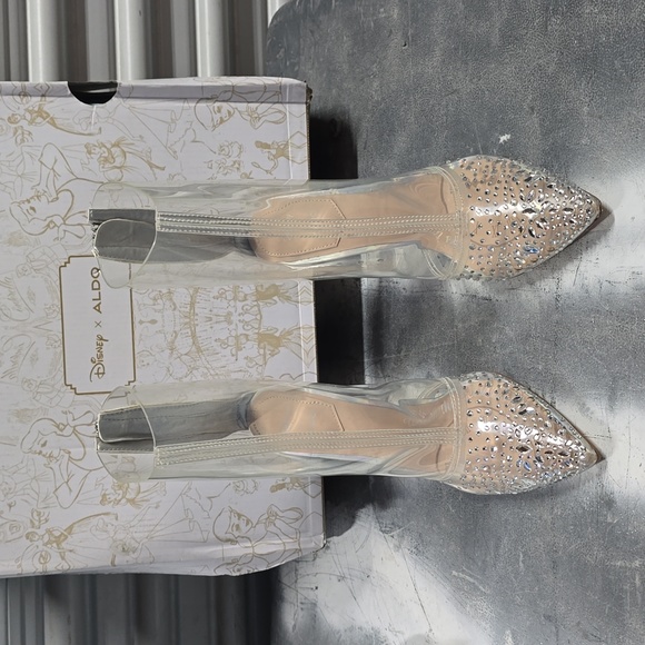 Disney x Aldo Limited Edition Glass Booties - Picture 2 of 9